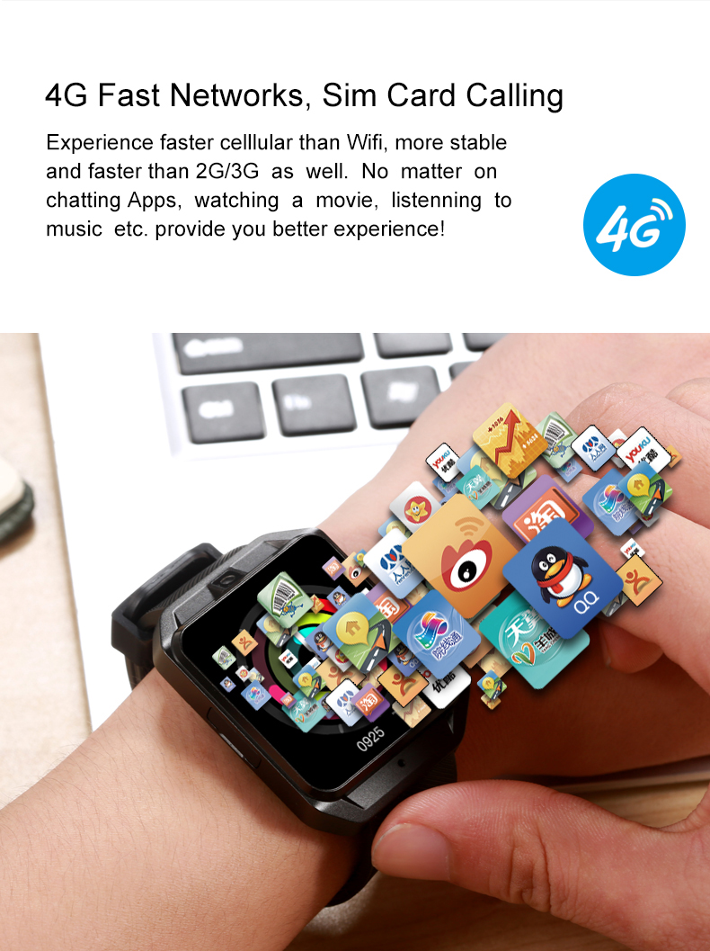 microwear h5 4g smartwatch